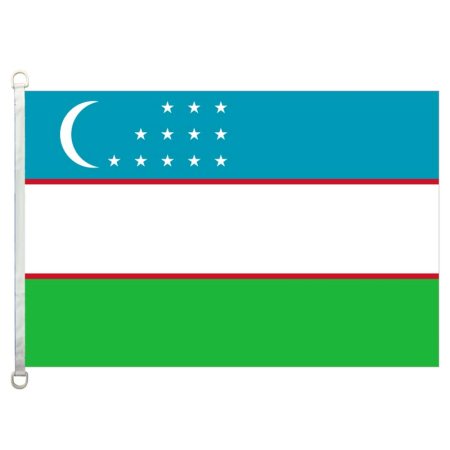 Флаг Республики Узбекистан а4