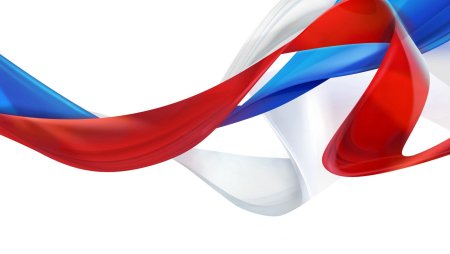 Лента Триколор России вектор