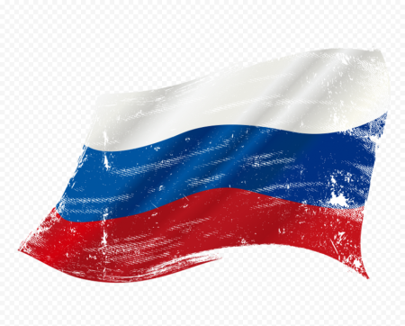 Флаг РФ красками
