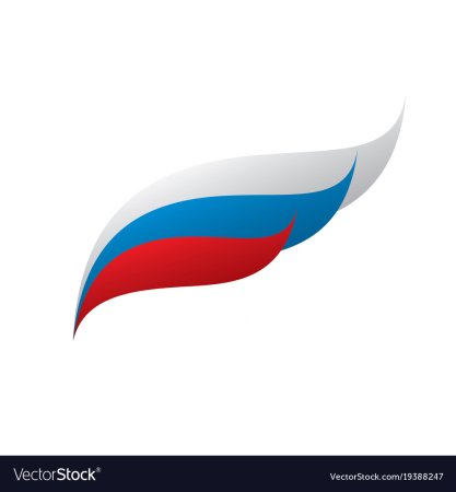 Флаг России векторный