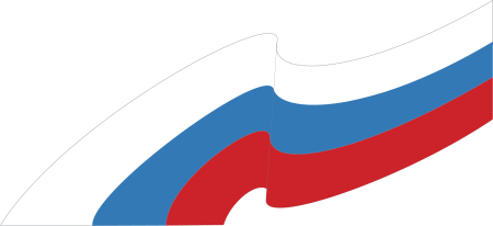 Лента Триколор сбоку