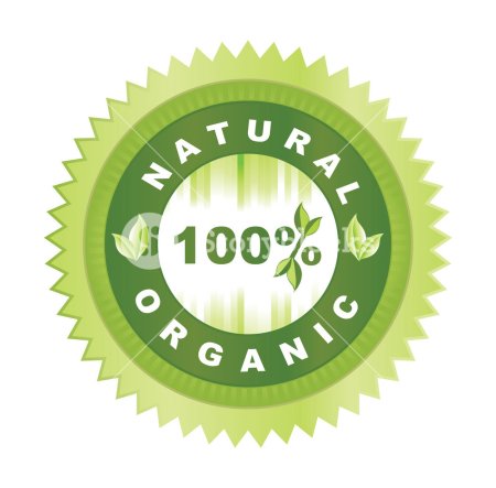Значок 100% Органик