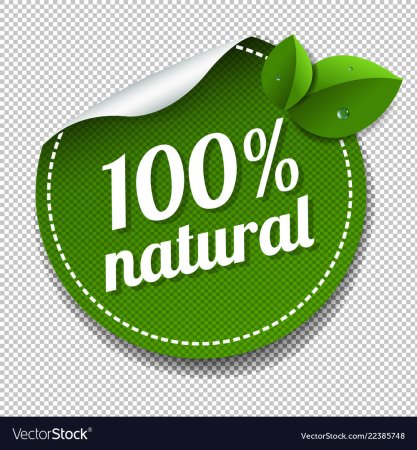 Знак 100% натуральный