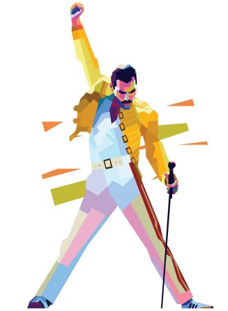 Фредди Меркьюри vector