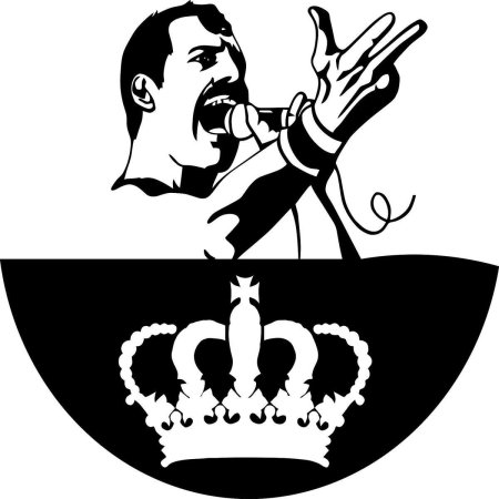 Фредди Меркьюри вектор