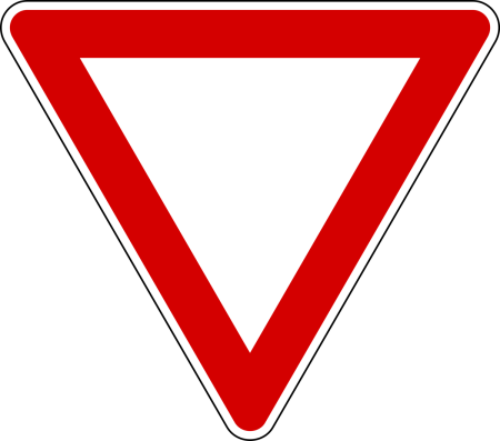 Красный треугольник знак