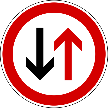 Знак треугольник