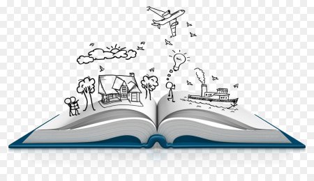 Книга в виде птицы
