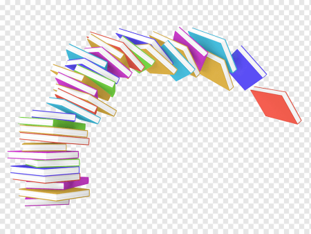 Книжная магия на прозрачном фоне