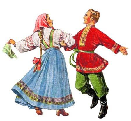 Русский народный танец рисунок