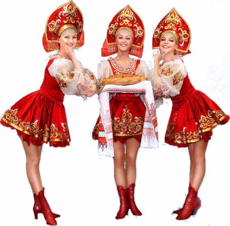 Кокошник для танцев русский народный