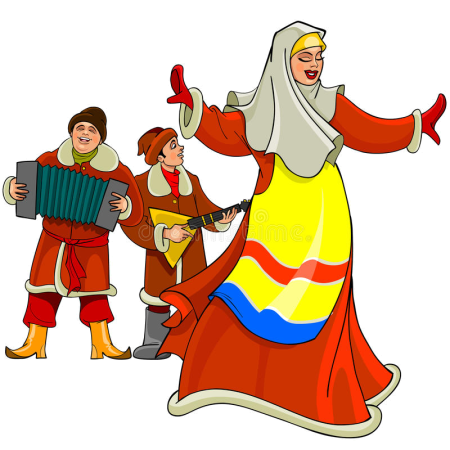Народные гуляния вектор