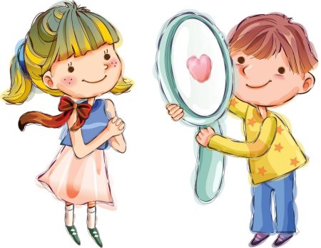 Изображение мальчика и девочки