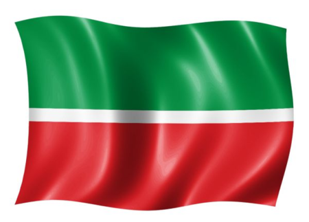 Республика Татарстан (Татарстан) флаг