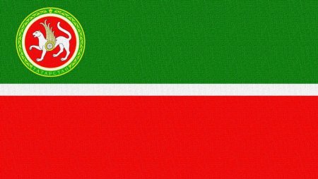 Республика Татарстан (Татарстан) флаг