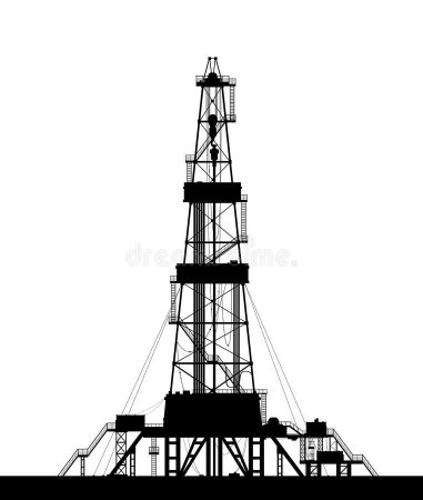 Нефть силуэт