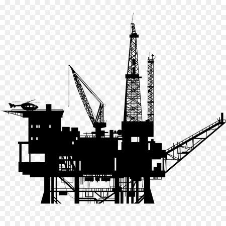 Нефтяная вышка вектор