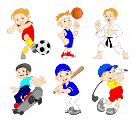 Фигурки спортсменов для детей
