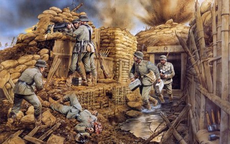 Битва при Пашендейле 1917 год.