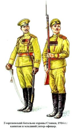 Форма солдата Российской армии 1914