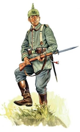 Униформа германской армии 1914-1918