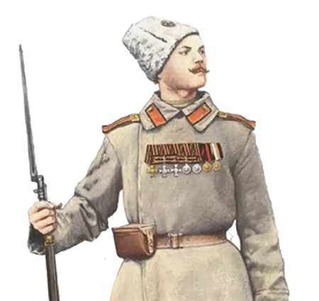 Папаха солдата 1914