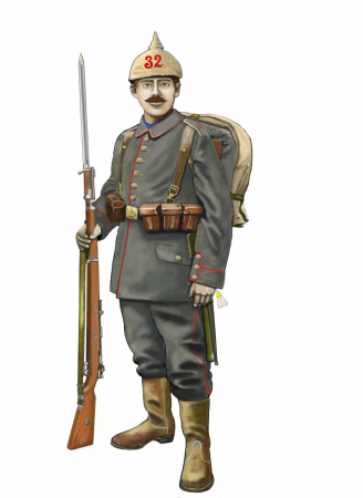 Офицер германской империи 1914