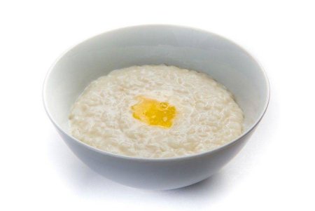 Тарелка с кашей
