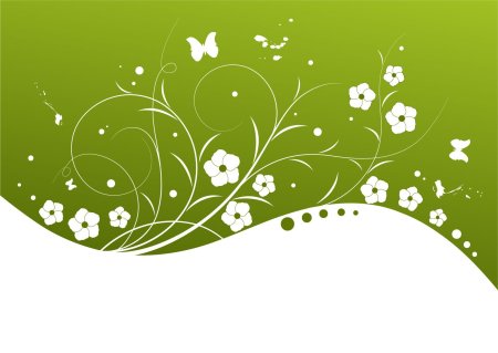 Орнамент цветы