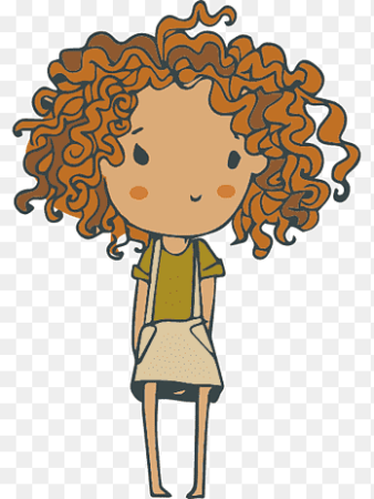 Мультяшные кучерявые девочки