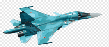 Су-34 на белом фоне