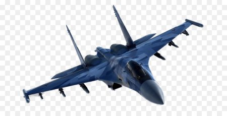 Самолет спереди вектор Су-35