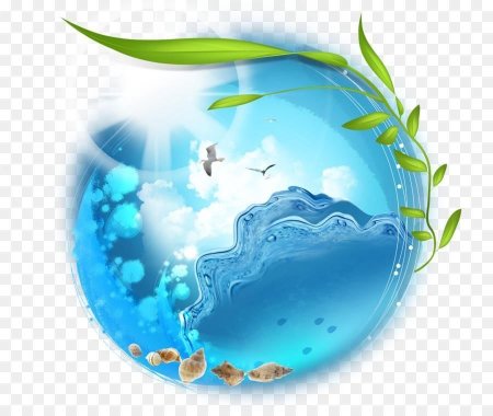 Земля в капле воды