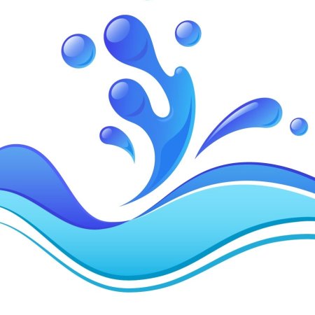 Вода векторное изображение