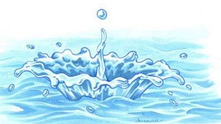 Вода рисунок