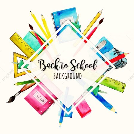 Зверек школьник акварель