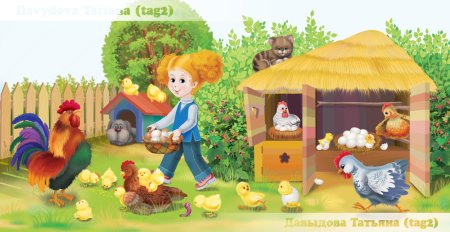 Птичий двор для детского сада
