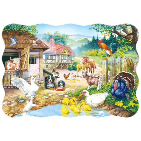 Пазл Castorland 30 деталей ферма