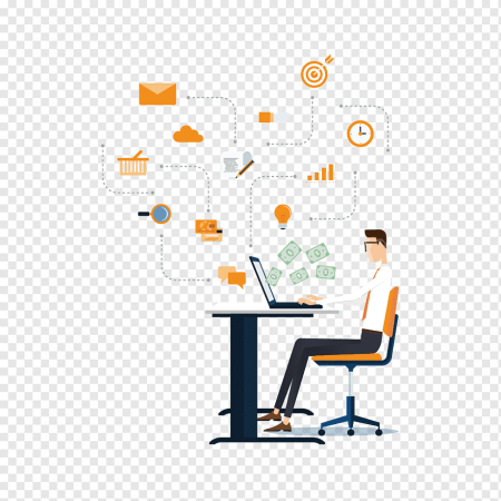 Офисные работники для презентации