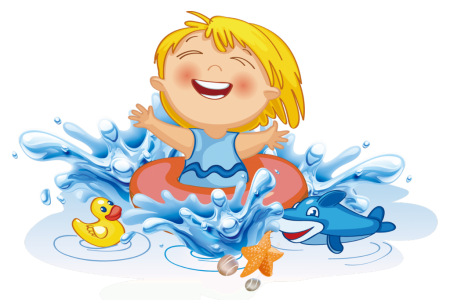 Вода мультяшная