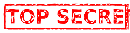 Top Secret на прозрачном фоне
