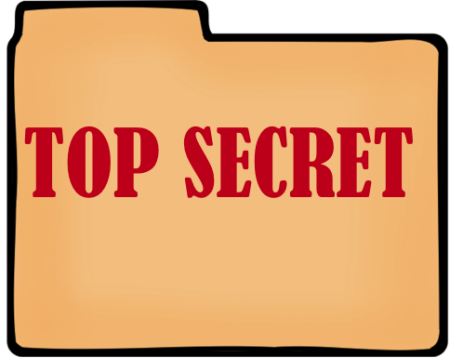 Детективный значок Top Secret