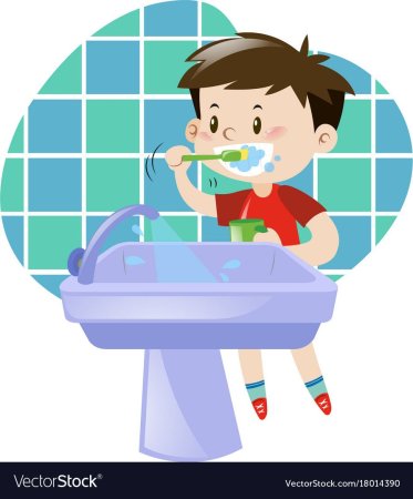 Режим дня на прозрачном фоне для детей