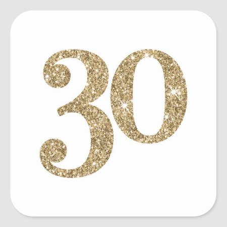 30 Лет надпись