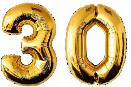 Цифра 30 красивая
