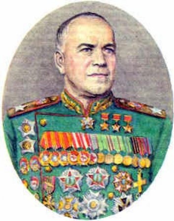 Георгий Жуков портрет полководца