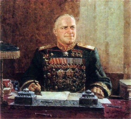 Корин портрет Маршала Жукова