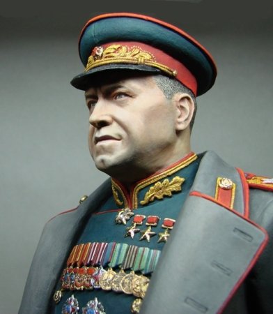 Георгий Жуков в фуражке