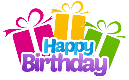 Happy Birthday надпись
