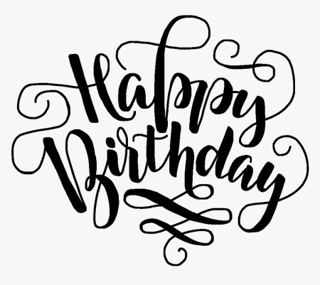 Красивая надпись Happy